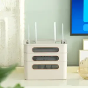 กล่องเก็บเราเตอร์ Wifi กล่องใส่ปลั๊กไฟ